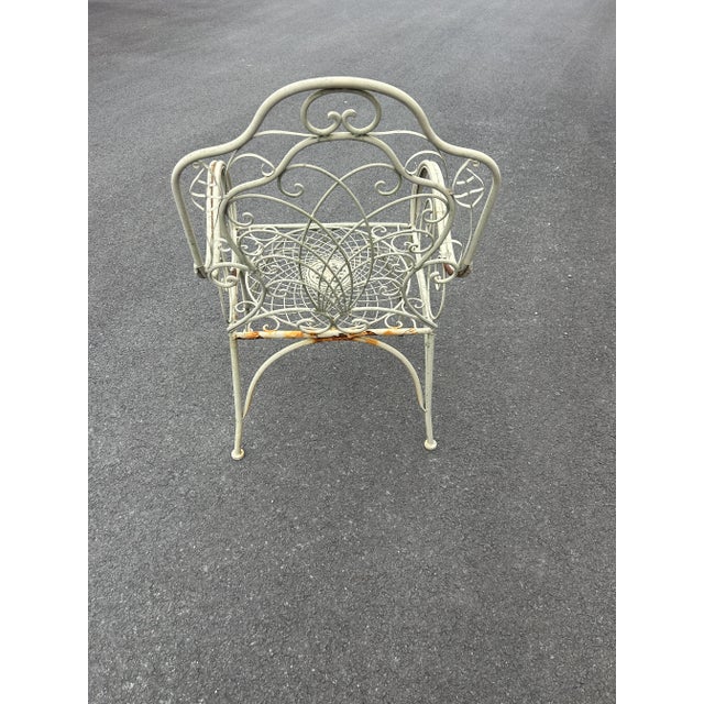 Vintage Decorative French Patio Bistro Set *** For Sale In Washington DC - Image 6 of 8