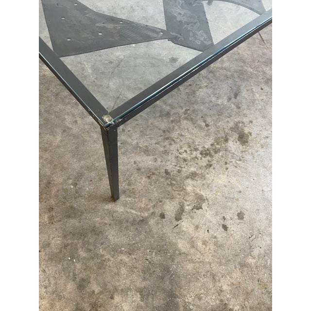Mid Century Brutalist Coffee or Console Table For Sale - Image 12 of 14