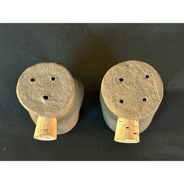 1990s Art Pottery Salt and Pepper Shakers For Sale - Image 11 of 11