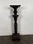 Side Table with Twisted Column in Oak Square Top, in Very Good conditions.