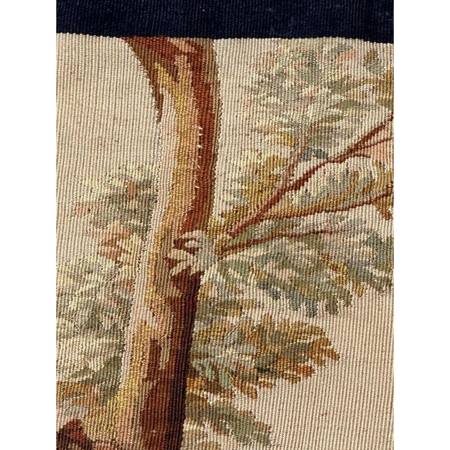 Antique French Aubusson Tapestry, 1890s For Sale - Image 14 of 17