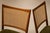 Set of Eight Brazilian Modern Dining Chairs in Caviúna, Cane & Warm Olive Mohair, 1960s For Sale - Image 16 of 18