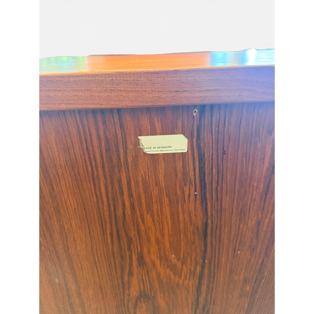 Mid-Century Danish Solid Teak Sideboard Credenza Attributed to Nissen & Gehl For Sale - Image 17 of 17