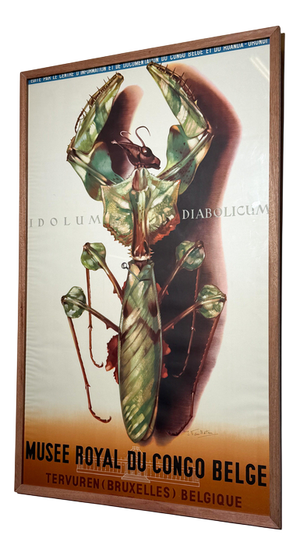 Vintage Exhibition Poster by Jean Van Noten