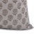 Fabdivine Handmade Block Printed Cushion Cover 14x20 Inch Pure Linen- Rohini For Sale - Image 4 of 4