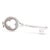 Stones: - diamonds, 3 stones - round brilliant cut - approximately .07 total carats - F-G color, VS clarity Length: 2.25...