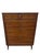 Bring timeless Mid-Century Modern style into your space with this handsome 3-piece walnut bedroom set, circa 1960s. The...