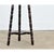 English late 19th century bobbin-turned pedestal/bar stool in deep mahogany tone that becomes a charming and versatile...