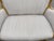 1980s 1980s French Louis XVI Gold Velvet Beech Settee For Sale - Image 5 of 16