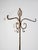 Antique Wrought Iron Hall Tree Coat Rack For Sale - Image 10 of 12