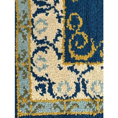 Mid-Century French Cogolin Rug, 1950s For Sale - Image 9 of 15
