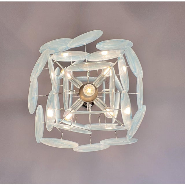 Vintage Italian Murano Pendant Light, 1990s For Sale - Image 4 of 18