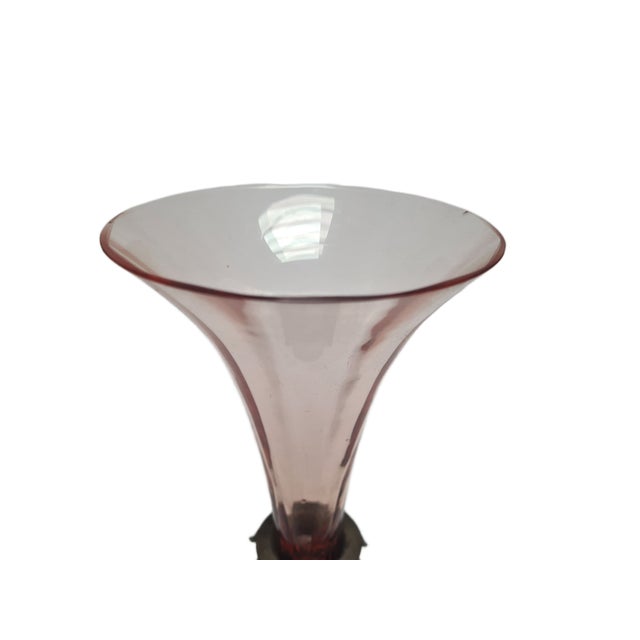 Austro-Hungarian Art Nouveau Flute Vase, 1890s For Sale - Image 9 of 18