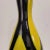 Black and Yellow Vase in Blown Glass, 1970s For Sale - Image 17 of 18
