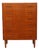 Vintage Danish Chest of Drawers in Teak For Sale