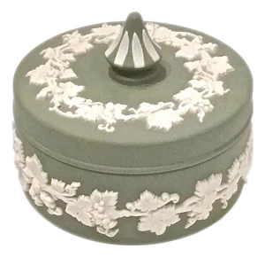 Vintage Wedgwood Porcelain Grapevine Box