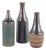 Small Vintage Ceramic Vases from Wallåkra Ceramics, Set of 3 For Sale
