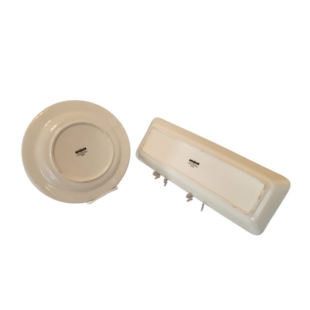 Bring the warmth of the Italian countryside to your table with this Vintage Tuscan Travels Serving Set by Sakura—a...