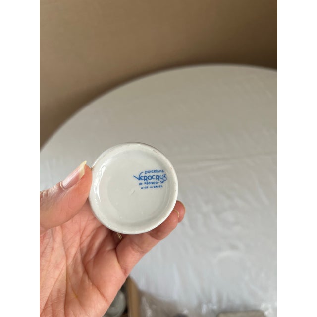 Mid 20th Century Modern Wolff Demitasse Cup and Saucer Set - Set of 4 For Sale - Image 6 of 8