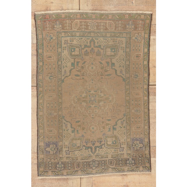 Vintage Persian Tabriz Rug, 03'03 X 04'08 For Sale - Image 10 of 10