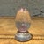 Vintage Sculpture of a Lucite in the Shape of an Egg Golden Pyramid Vasa Era For Sale - Image 10 of 15