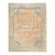 1970s Vintage Persian Handmade Wool Cotton Light Brown Area Rug For Sale