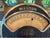 This is an amazing piece of antique industrial salvage with terrific provenance. It is an early 20th century voltmeter...