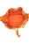 Contemporary Longchamp Le Pliage Neoprene Crossbody Bucket Bag in Citrus Hermes Orange For Sale - Image 3 of 11