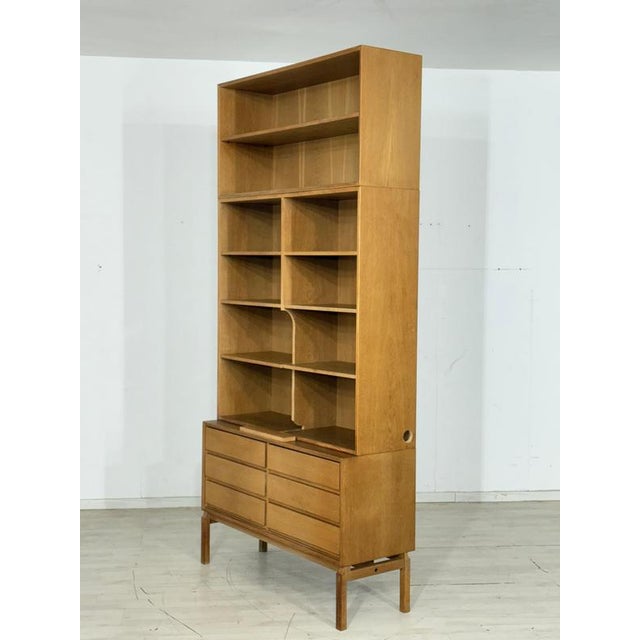 Wood Mid-Century MTP Shelf in Oak by Marianne Richter for Ikea For Sale - Image 7 of 13