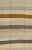 Vintage Turkish Tulu Rug in Soft Neutrals, Cream, Cocoa, and Sky Blue For Sale - Image 4 of 9