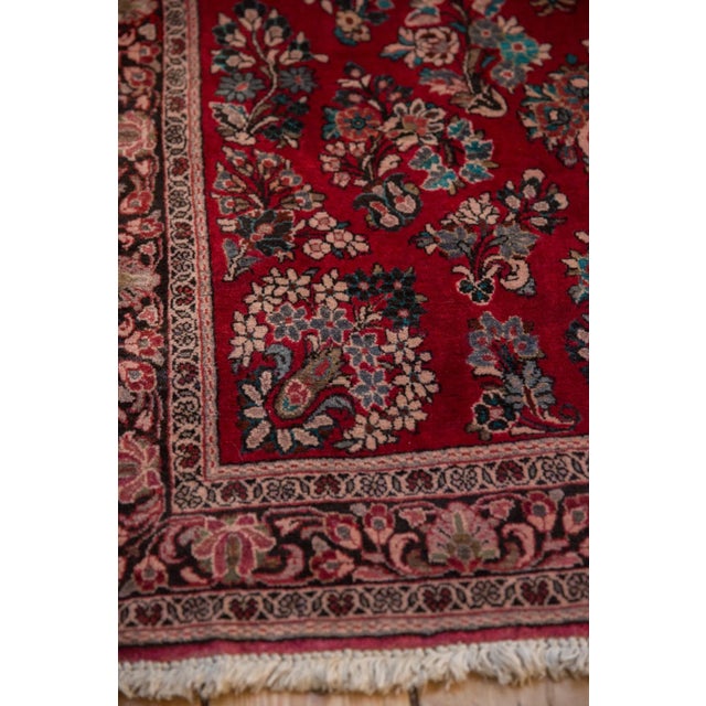 Vintage Fine Sarouk Rug - 3'5" x 5'2" For Sale - Image 11 of 11