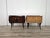 Mid-Century Modern Mid-Century Mahogany Nightstands with Mirrored Top, 1950, Set of 2 For Sale - Image 3 of 16
