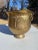 Traditional Vintage Hammered Brass Decorative Urn For Sale - Image 3 of 9
