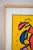 1990 Lawrence Volk Signed Abstract Figurative Mixed-Media Painting , Framed For Sale - Image 4 of 12