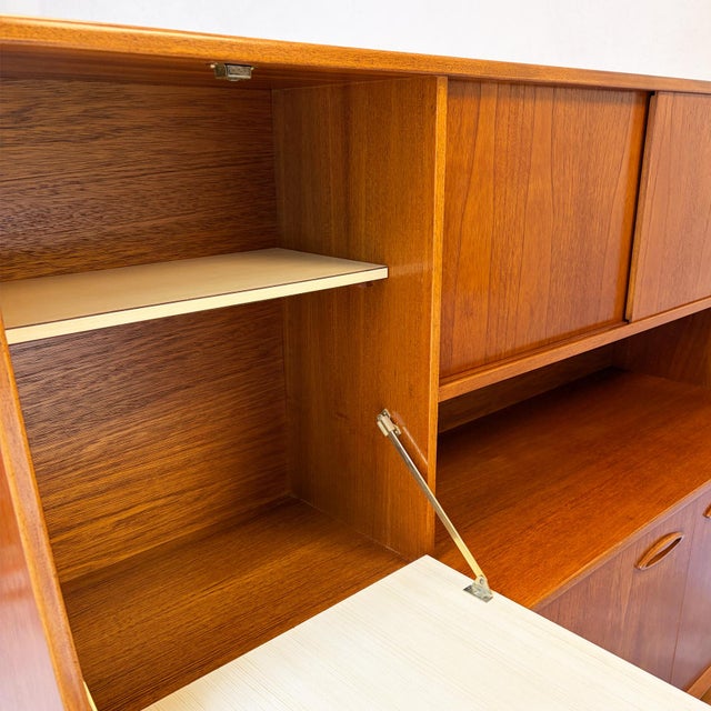 Teak Highboard with Drinks Cabinet from Jentique, 1950s For Sale - Image 12 of 15