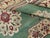 Galerie Shabab Collection Early 20th Century Green, Red, and Beige Distressed Rug For Sale - Image 10 of 10