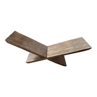 Travertine Bookbed For Sale
