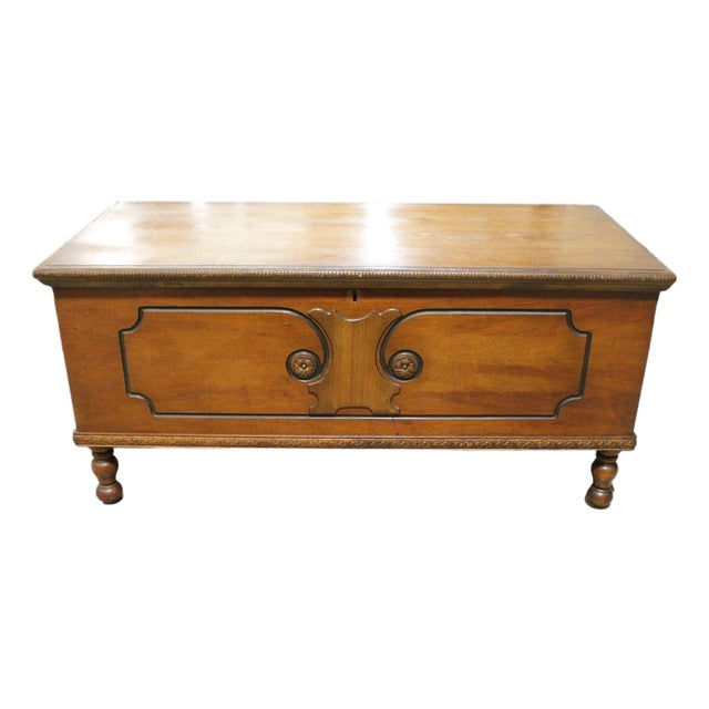Roos Vintage Cedar Chest For Sale