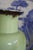 Green Late 19th-Century Victorian Bristol-Style Green Opaline Scenic Glass Vase For Sale - Image 8 of 18