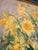 Vintage Daffodil Oil Painting on Grumbacher Ny Canvas, Original Mid Century Floral in Gold Frame, Impressionist Flower Art. Signed Mahaffey For Sale - Image 10 of 15