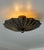 Not Yet Made - Made To Order Handmade Brass Flush Mount Ceiling Light | Sculptural Flower Petal Light Fixture For Sale - Image 5 of 13