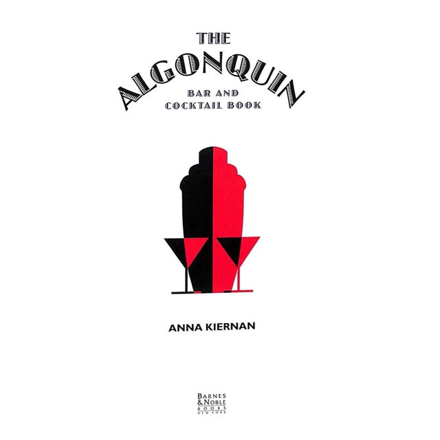 "The Algonquin Bar and Cocktail Book" For Sale - Image 4 of 5
