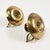 Gold Art Deco Brass Candlesticks, Germany, 1960s, Set of 2 For Sale - Image 8 of 11