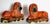 19th-Century English Staffordshire Lion Figurines, a Pair For Sale - Image 12 of 15