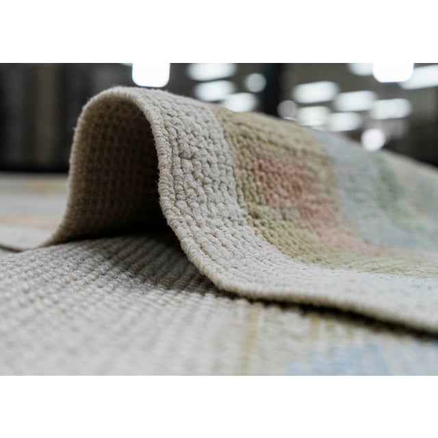 Textile Turkish Oushak Rug 12' x 15' #20398 For Sale - Image 7 of 8