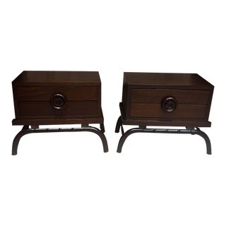 1950s Modernism Exceptional Nightstands Mexico City Frank Kyle For Sale