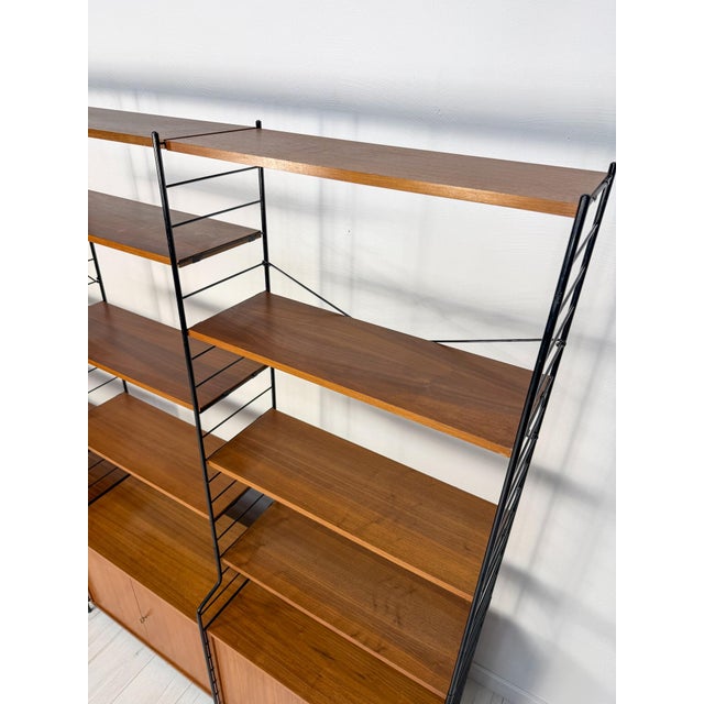 Vintage Freestanding Teak Shelving System from WHB, 1960s For Sale - Image 6 of 12