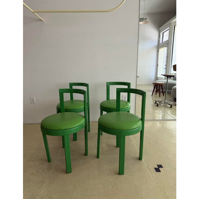 Wood Bruno Ray Style Chairs (Set of 4) For Sale - Image 7 of 7