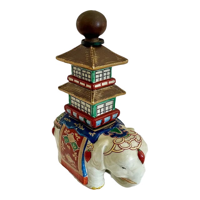 Vintage Pagoda Elephant For Sale