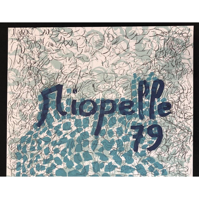 Lithographic Poster by Jean-Paul Riopelle, 1979 For Sale - Image 3 of 9